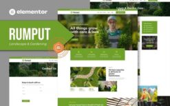 Rumput – Landscape & Gardening Services Elementor Template Kit