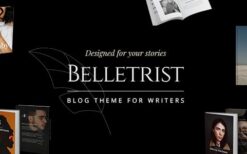 Belletrist v1.4 Blog Theme for Writers