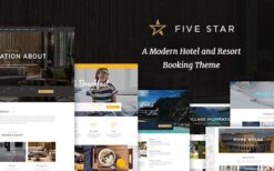 FiveStar (v1.7) Hotel Booking Theme
