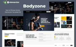 Bodyzone – Gym and Fitness Center Elementor Template Kit