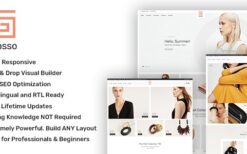 Grosso v1.8.7 Modern WooCommerce theme for the Fashion Industry