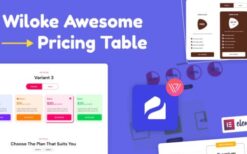 Wiloke Awesome Pricing Table for Elementor v1.0.24