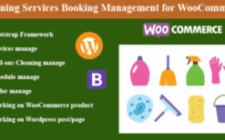 Cleaning Services Booking Management for WordPress and WooCommerce v1.0
