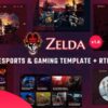 Zelda – eSports & Gaming Bootstrap 5 Template 1.6