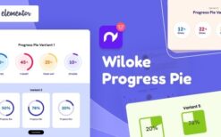 Wiloke Progress Pie for Elementor v1.0.24
