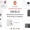 Uniqlo v2.0.1 Minimal HTML Template