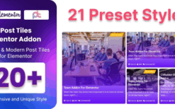 Blog Post Tiles For Elementor v1.0