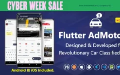 Flutter AdMotors For Car Classified BuySell iOS and Android App with Chat v2.6