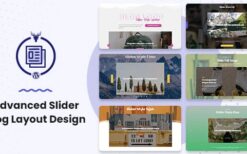 Advanced Slider Blog Layout Design v1.0.0