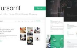 Cursornt v2.3.1 Startup Business WordPress Theme