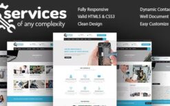 Services v1.1 Repair Responsive HTML 5 Template