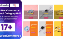 WooCommerce Product Category Grid For Elementor v1.0