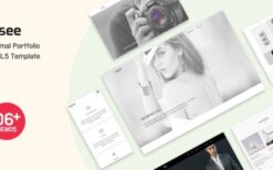 Insee – Minimal Portfolio HTML Template