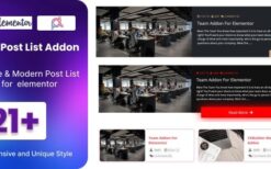 Blog Post List For Elementor v1.0
