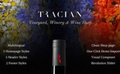 Tracian v1.6 Wine WordPress Theme