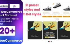 WooCommerce Product Carousel For Elementor v1.0