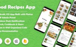 Food Recipes Flutter App (Android & iOS) v1.8