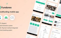Fundorex v1.0.7 Crowdfunding Platform Flutter Mobile App