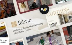 Fabric v1.14.0 Fashion & Textile Manufacturing WordPress Theme