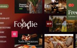 Foodie (v1.9.0) Food & Wine Elementor Multiskin WordPress Theme