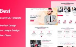 Besi v1.1 Business and Agency HTML Template