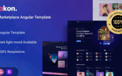 * Bitakon (v1.0.2) NFT Marketplace Angular Template