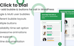 Click to dial (v1.2.6) Direct call from website WordPress plugin