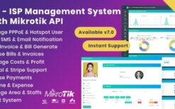 Zal v7.0 ISP Management System With Mikrotik API