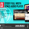 Apollo v3.6.3 Sticky Full Width HTML5 Audio Player – WordPress Plugin