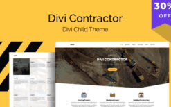 Divi Contractor v1.1.4 [WP Zone]