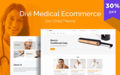 Divi Medical Ecommerce v1.0.6 [WP Zone]