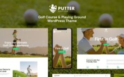 Putter v1.20.0 Golf Course & Playing Ground WordPress Theme