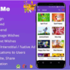 WishMe v1.5 Festival Wishes Android App With Firebase Back-end