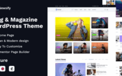 Newsify v1.0 Modern Magazine WordPress Theme