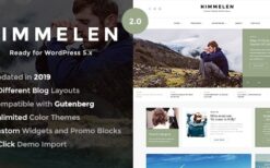 Himmelen v2.4.2 Personal Minimal WordPress Blog Theme