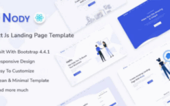 Nody v1.0 React Js Landing Page Template