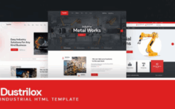 Dustrilox v2.1.0 Factory & Industry HTML5 Template
