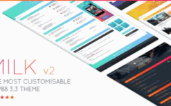 Milk v2.1.15 Multipurpose Responsive phpBB 3.3 Theme