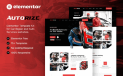 Autorize – Car Repair & Auto Services Elementor Template Kit