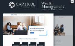 Captrol – Wealth Management Elementor Template Kit