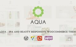 Aqua v5.1.2 Spa and Beauty Responsive WooCommerce WordPress Theme