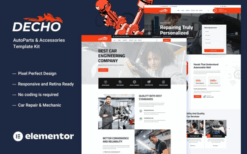 Decho – Car Repair Mechanic Template Kit
