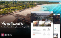 Yatriiworld – Travel & Tours Booking Elementor Template Kit