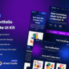 Yorfy NFT Portfolio Website UI Kit