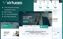 Virtuozo – Virtual Assistant Service Elementor Template Kit