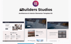 5Builders Studios – Architecture & Interior Elementor Template Kit