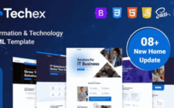 Techex v3.0 Technology & IT Services HTML Template