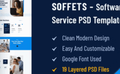Soffets v1.0 Software and IT Service HTML Template