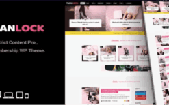 TianLock WP v.2.9 Restrict Content Pro / Membership WordPress Theme