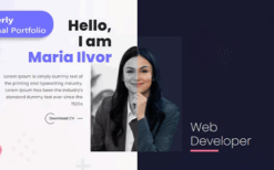 Masterly v1.0 Personal Portfolio One Page HTML Template